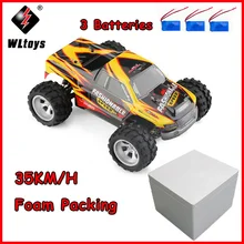 WLtoys A979-A RC высокоскоростной автомобиль 2,4 GHz 2CH 1:18 4WD Багги внедорожник RC автомобиль 35 км/ч-RTR VS A959 A959-B A969 A969-B A979 A979-B
