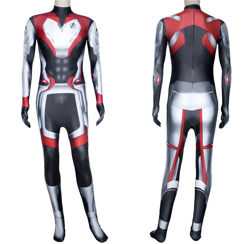 Avengers Endgame Quantum Realm Cosplay Costume Adult Superhero Costume Women Adult Men Halloween Costume For Adult Jumpsuit Suit