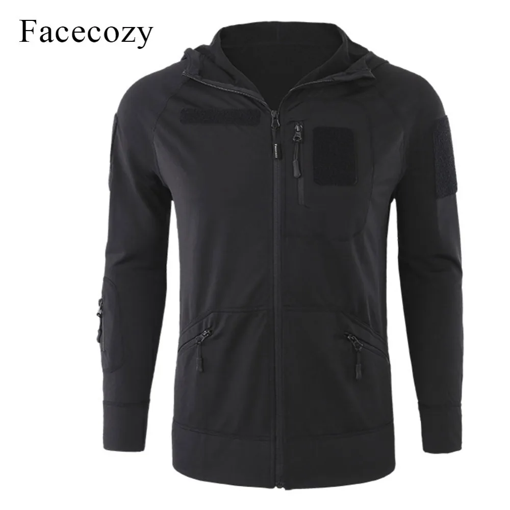 Facecozy мужской весенний походный свитер для активного отдыха Тонкий Тактический
