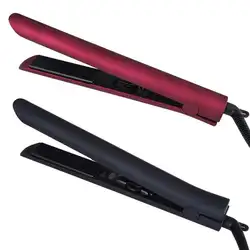 Профессиональный Выпрямитель для волос Flat Iron 2 в 1 турмалин Керамика нагревательные пластины для выпрямления волос Керлинг утюжки для волос