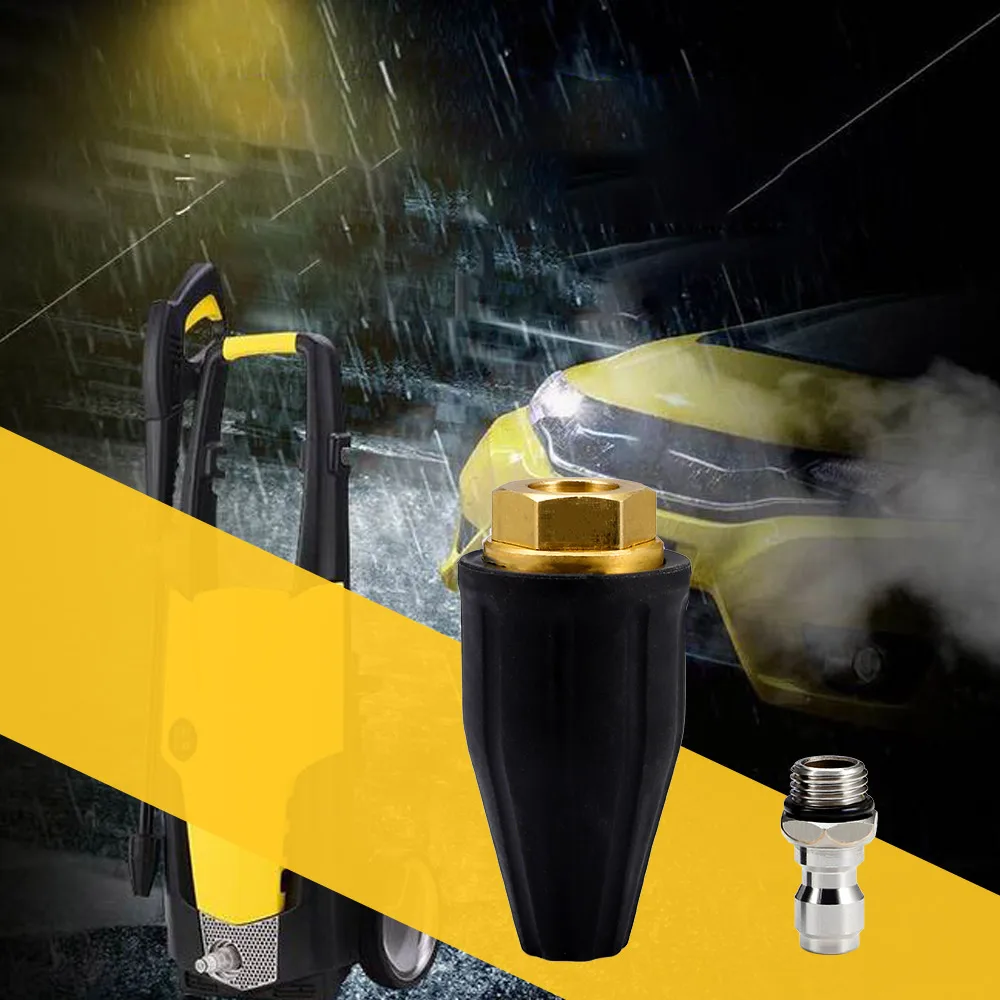 1/4 дюймов Быстроразъемное вращающееся турбо сопло 300 бар для Karcher/LAVOR шайбы