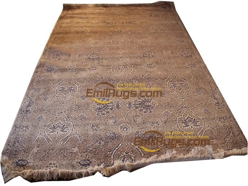 

Thick And Plush Savonnerie European Rug Reversible French Chic Square Rug Aztec Blanket Natural Sheep Wool