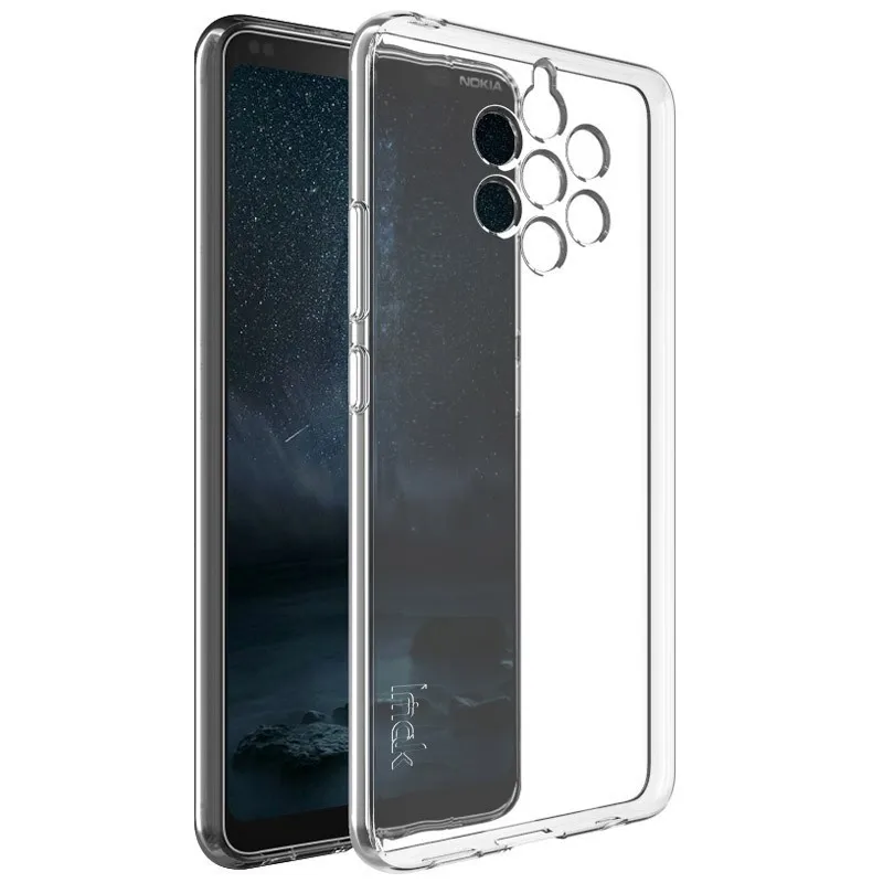 

IMAK for Nokia 9 PureView Case UX-5 Series 1.3MM Thickening Type Shockproof Soft TPU Back Cover Case for Nokia 9 PureView