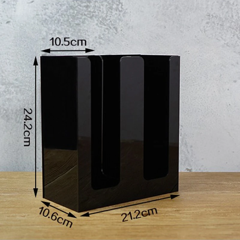 Kopen Koffie Cup   Deksel Mouw Dispenser Twee Bekerhouder Papier Cup Opbergrek