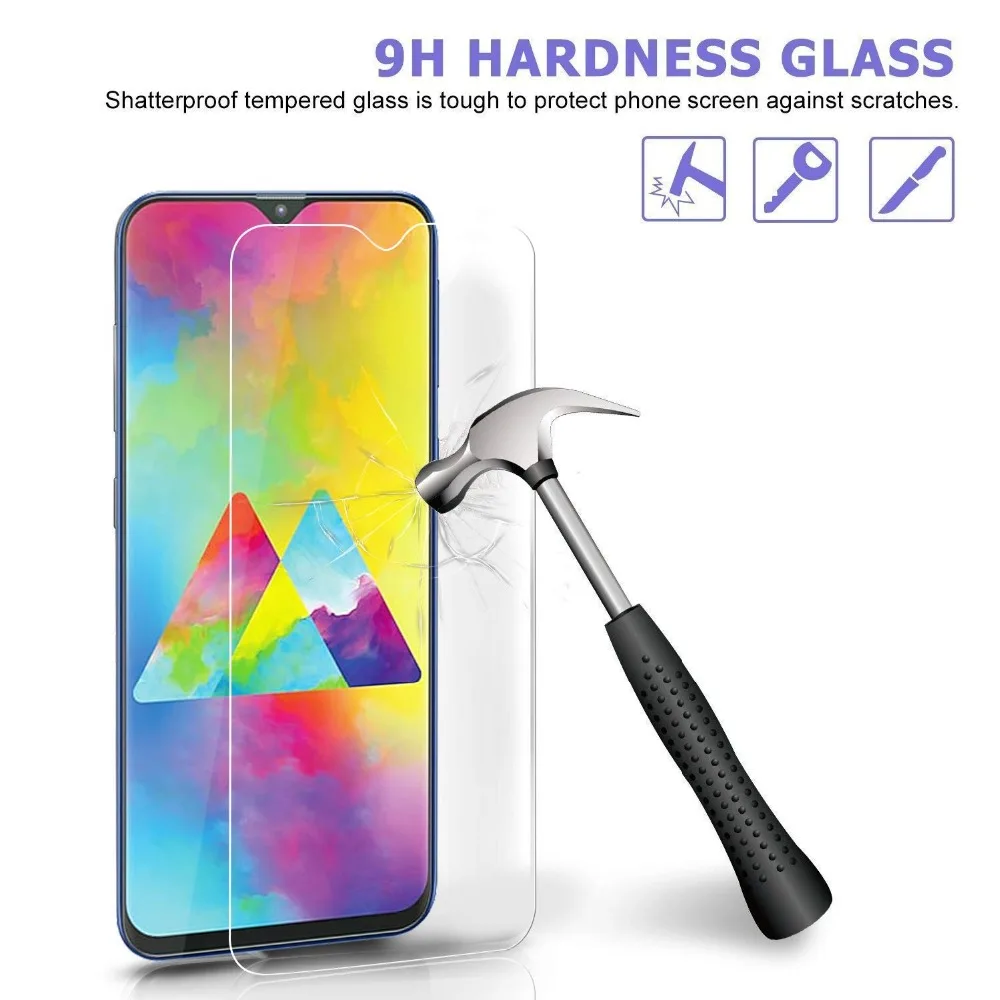 

9H Tempered Glass For Samsung Galaxy A90 A80 A70 A60 A50 A40 A30 A20E A10 2.5D Screen Protector For M10 M20 M30 Protective Film