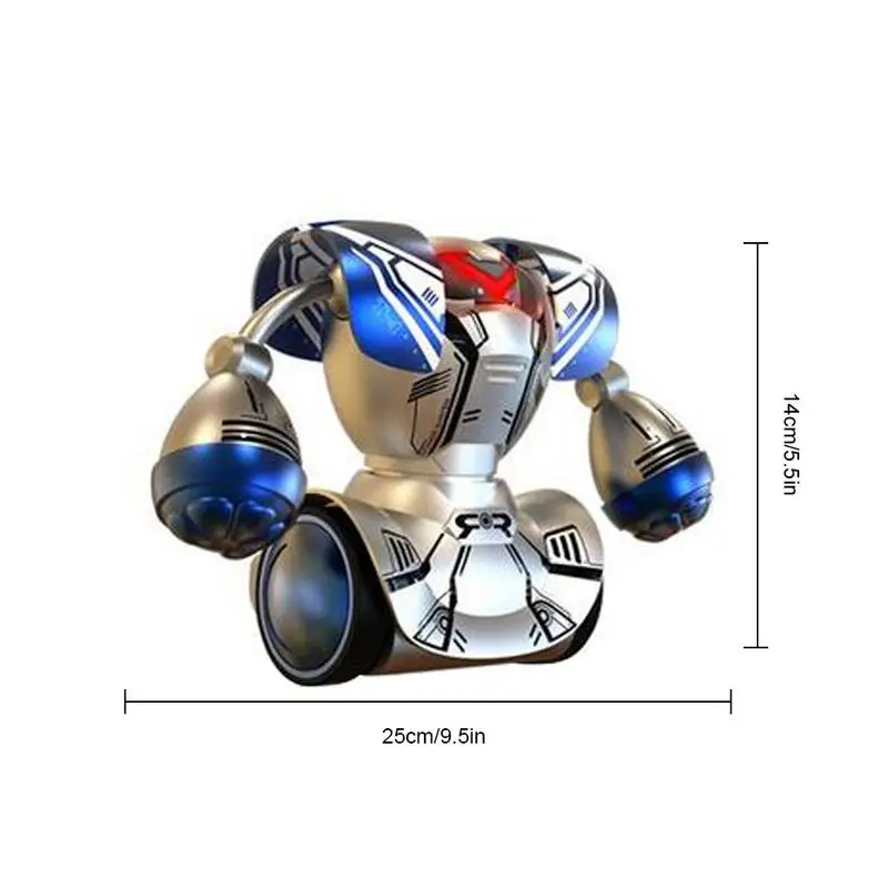 Боксерский бой двойной игровой Робот детский интеллектуальный пульт дистанционного управления мальчик игрушка RC битва боксерский робот