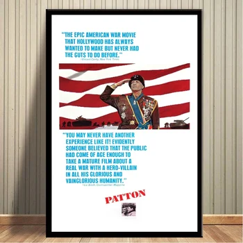 

Vintage Patton Poster Canvas Print Wall Art Home Decor No Frame