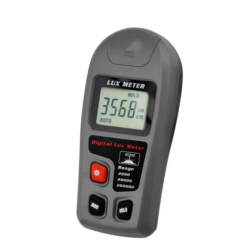 

High Precision Digital Illumination Meter Portable Mini Lux meter Light Intensity Measure Instrument Luminometer 0.1-200.000lux