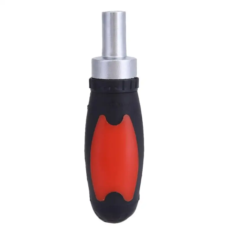 

Carbon Steel Ratchet Wrench Screwdriver Handle Ratchet Wrench Screw Driver Hand Tools 6.35mm