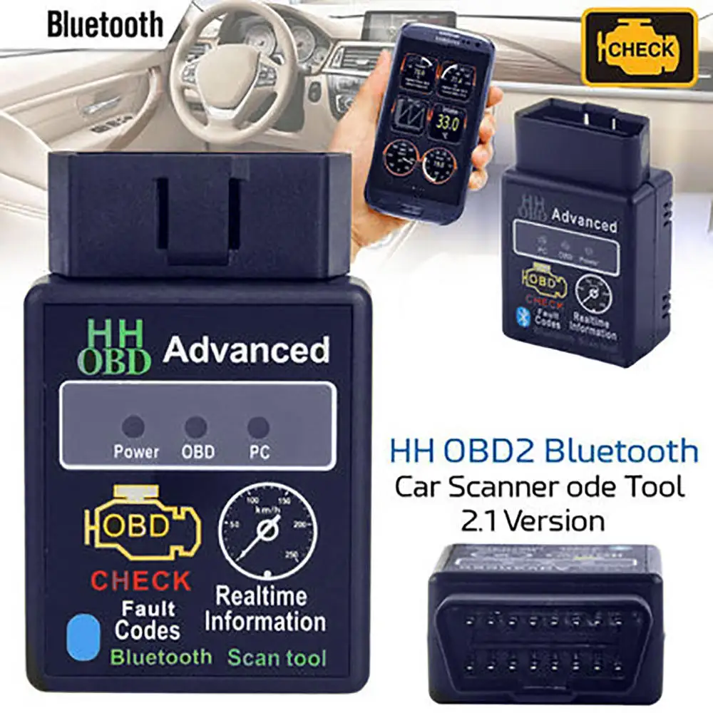 OBD II Супер Мини ELM327 Bluetooth V2.1 OBD2 автомобильный диагностический инструмент OBD Авто сканер Код ридер для Android Крутящий момент