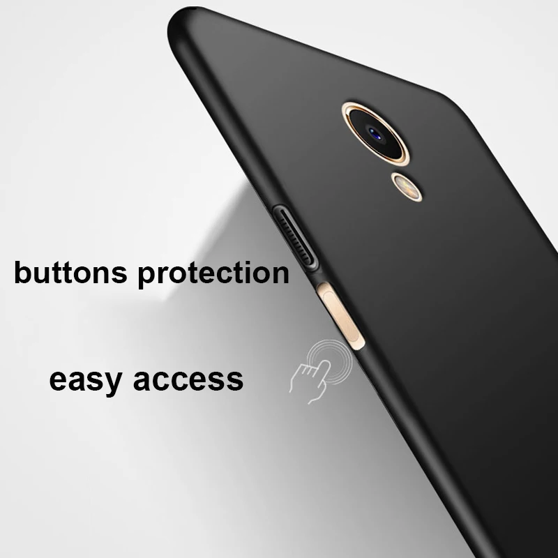 MS6 жесткий бампер чехол для Meizu M6s S6 Globale версия матовый на M6S Coque Fundas Capa Full