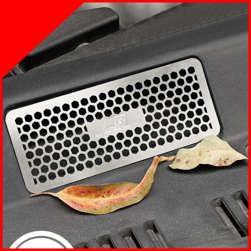 

ABS Car Styling Engine Air Inlet Vent Protective Cover Sticker Protection for Toyota Camry 8th 2018 Air Vent Plate ccessories