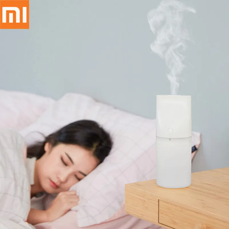 

Xiaomi Guildford Tabletop Air Humidifier 320ML Protable Quiet Desktop Air Purifying with Night light for Family Car Office