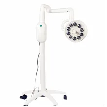 Sensor/Inductive Switch Mobile 30W LED Surgical Exam Light Shadowless Lamp Surgery Dental Implant Pet Clinic Operation Light dental wall anging medical surgical oral lamp shadowless cold light with arm