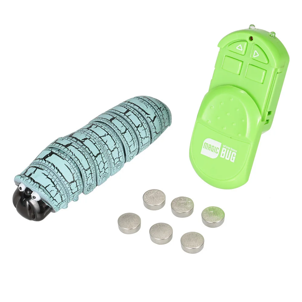 Infrared Remote Control Simulation Bug Insect Toy for Caterpillar RC Animal Children Present Gift for Kids Remote Control Toys