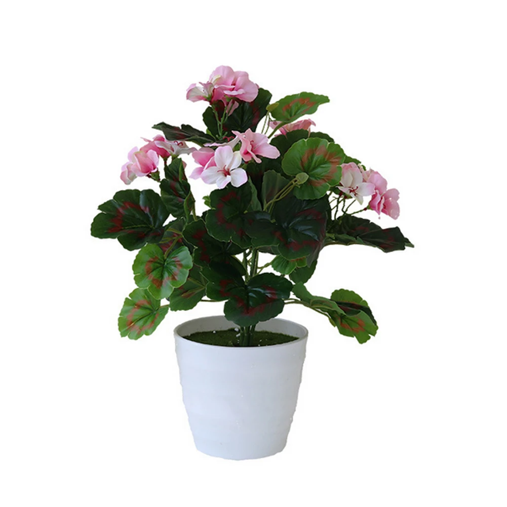 Artificial Flower Plant With Pot Green House Plants Decoration Cheap Fake Flowers For Home Wedding Decoration Indoor Artificial Dried Flowers Aliexpress