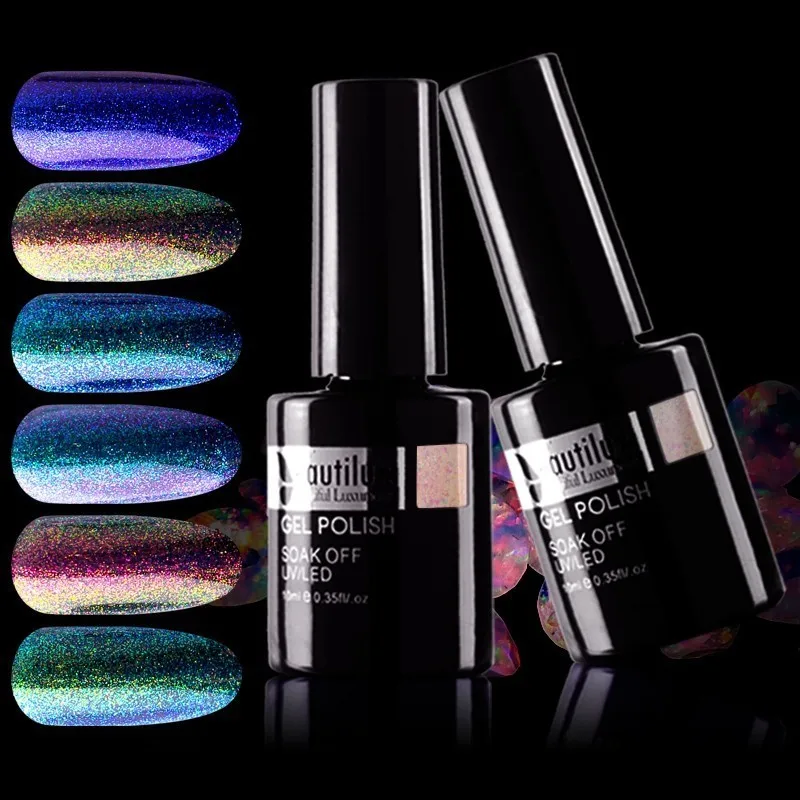 

Beautilux 1pc Chameleon Aurora Color Changing Nail Gel Polish Soak Off Gels Nail Art Varnish UV LED Gel Lacquer Esmalte 10ml