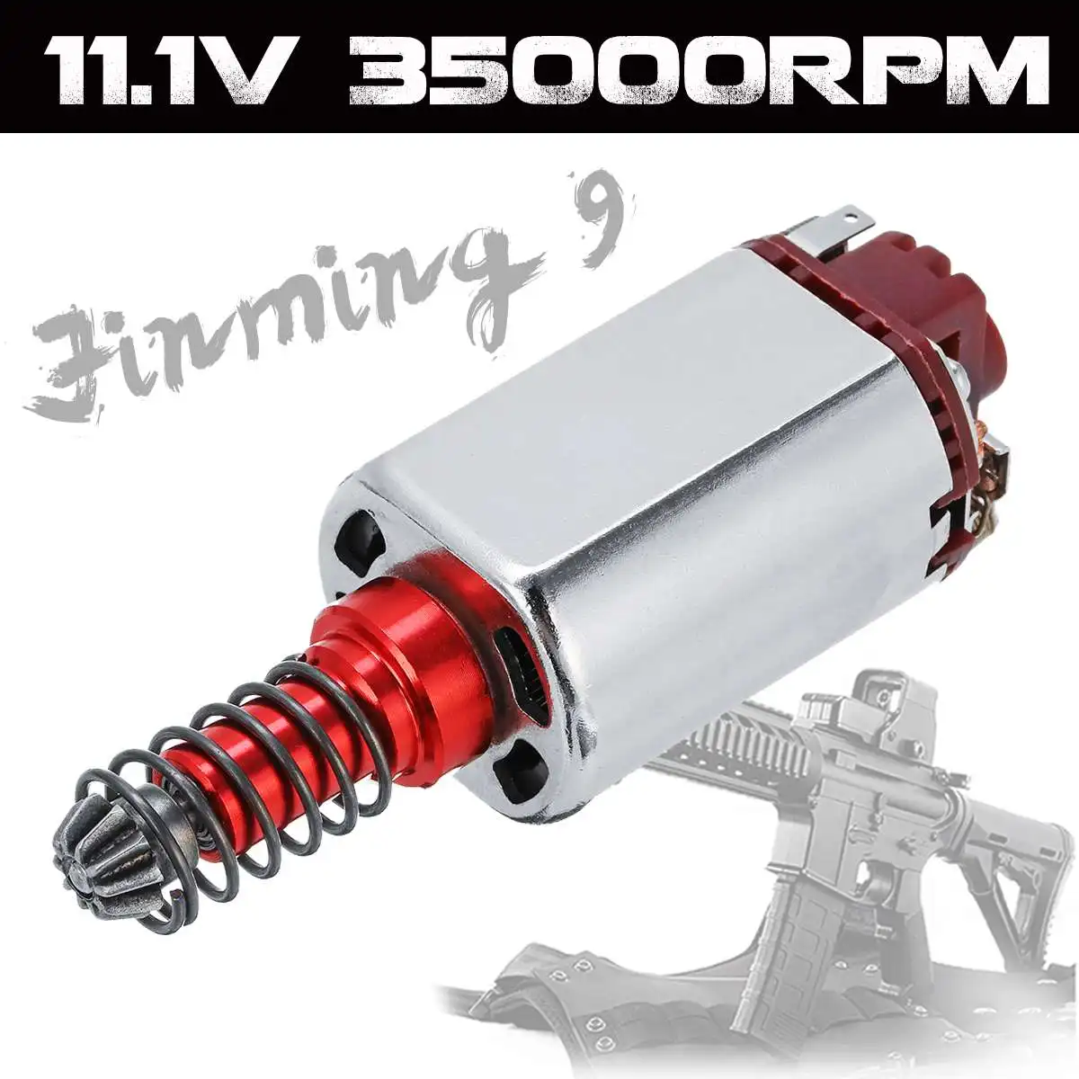 

DC 11.1V 35000RPM 460 Motor For Jinming 9 M4A1 Gearbox Game Water Gel Ball Blasters Toy Guns Replacement Accessories