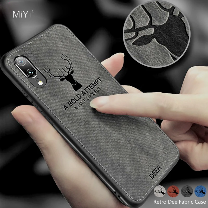 Case Honor 10 Lite Case For Huawei P30 Pro Fabric Soft Silicone Cover On The Honor 10 9 8 Lite 9i 8C 8X Max 7X Play Coque Fundas