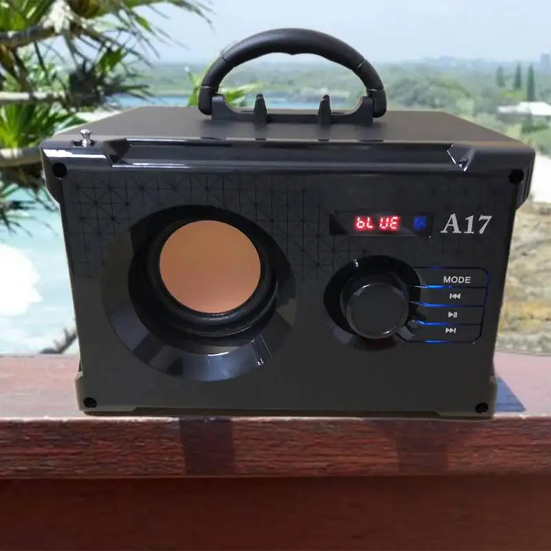 

High Power Bluetooth Speaker Wireless Stereo Subwoofer Subwoofer Music Player Support U Disk / FM Radio TF