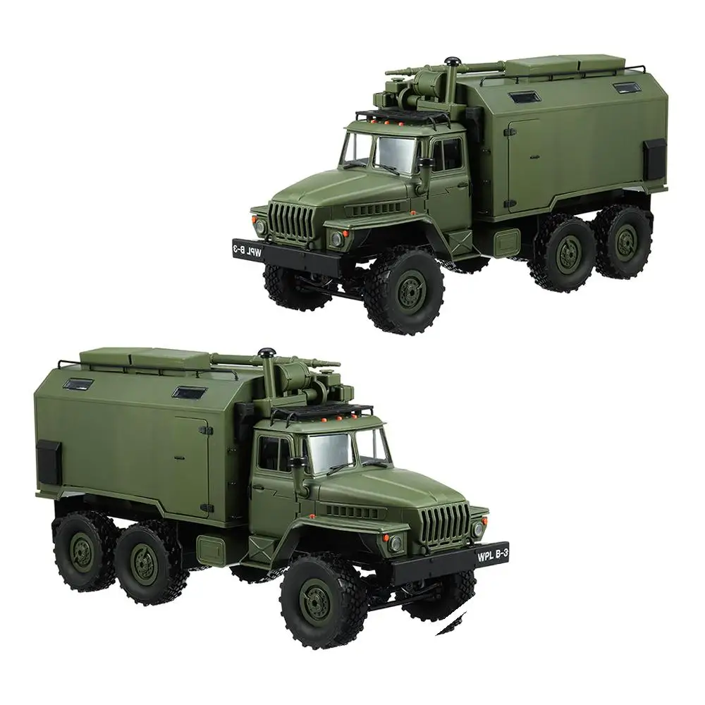 Высокое качество WPL B36 Урал 1/16 2 4G 6WD Rc автомобиль военный грузовик Рок Гусеничный