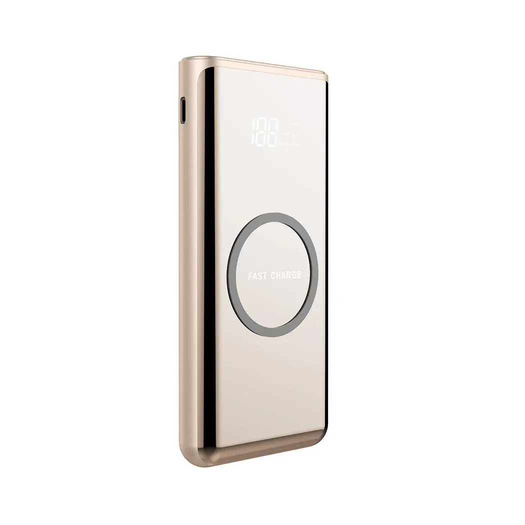 General Digital Display Wireless LCD Charger 10000mAh Bank 1 Polymer Ultra 1260100 92 2A 1A Portable Thin 5V 2 Power General Digital Display Wireless LCD Charger 10000mAh Bank 1 Polymer Ultra 1260100 92 2A 1A Portable Thin 5V 2 Power