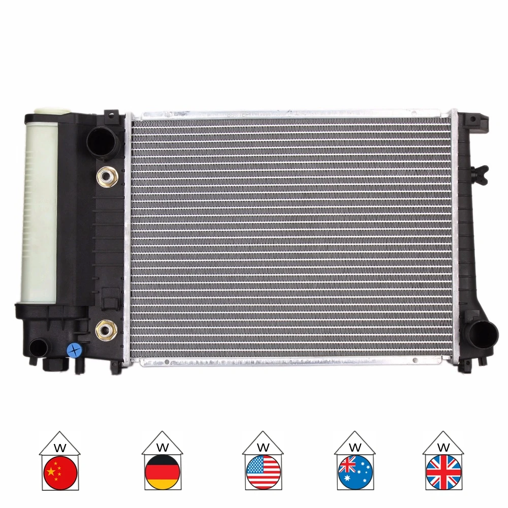 Car RADIATOR WATER COOLER ENGINE For BMW 5 Series E34 E36 M20 M40 M50