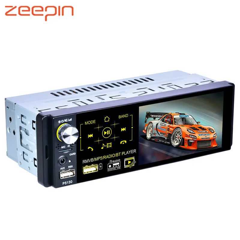 

4 inch P5100 Car MP3 Player WiFi Reverse Image FM Lossless Music HD Video Bluetooth 4.1 Car Player MP3 Multimedia