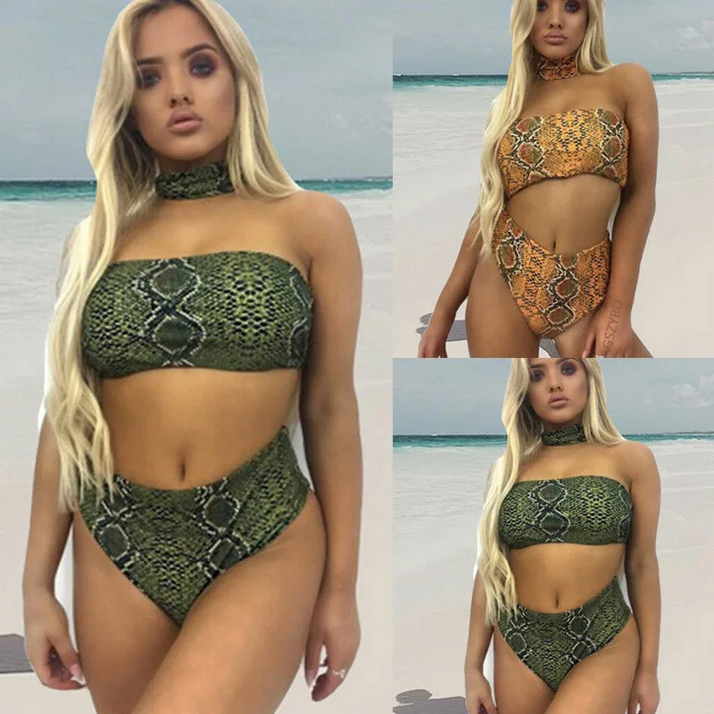 

Meihuida Swimwear Women Bikini 2019 Women Bandage Tankini Bikini Set Padded Bra Push-up Swimwear Swimsuit Bathing Suit Women