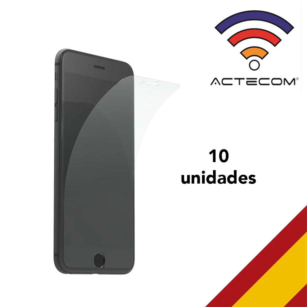 Защитная пленка ACTECOM 10x Laminas Pantalla гибкая для iPhone 8 4 7&quot|Защитные стёкла и плёнки| |