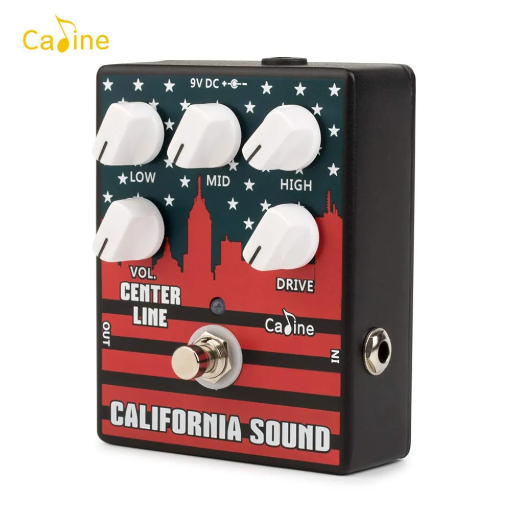 Caline CP 57 гитарная педаль с высоким коэффициентом усиления Электрогитары перегруз