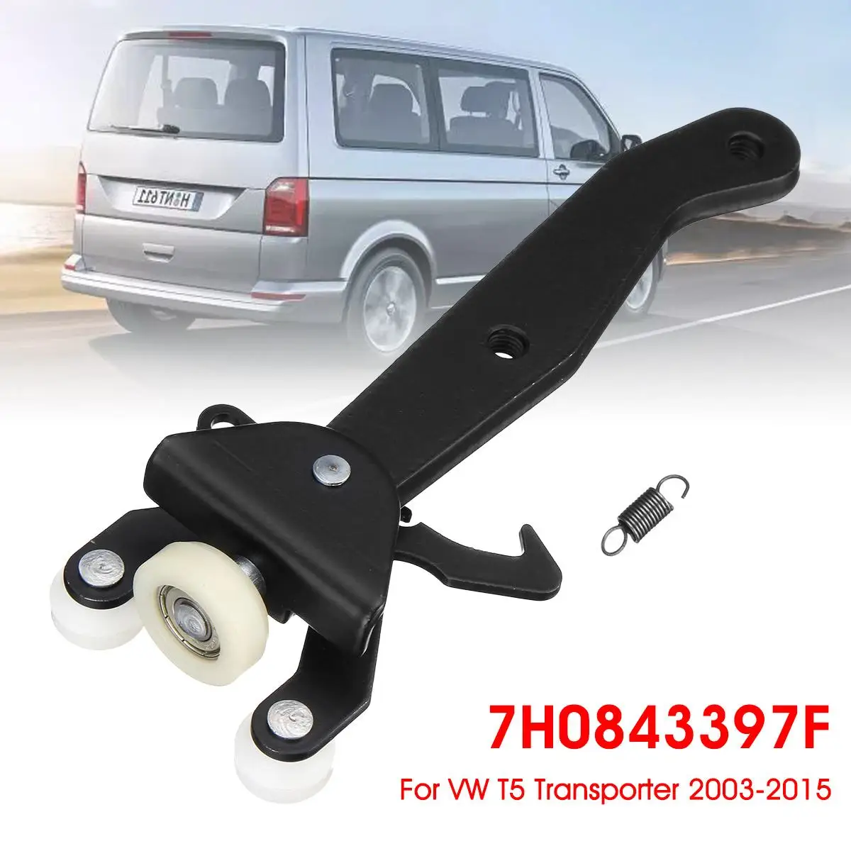 Car Side Sliding Door Lower Bottom Roller Hinge Guide Left N/S For VW