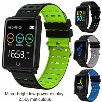 

Waterproof Bluetooth Smart Watch Phone Mate For iphone IOS Android Silver