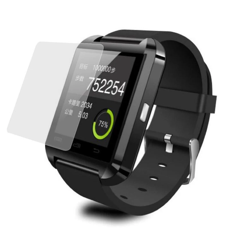 

Smart Watch High Translucent Screen Protection Wear Resistant Scratch Protective Film Neutral 0.24mm
