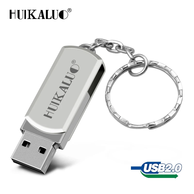 

HUIKALUO Metal USB Flash Drive 128GB pendrive 64GB 32GB 16GB memoria usb 8GB 4GB pen drive usb stick Memory stick Free shipping