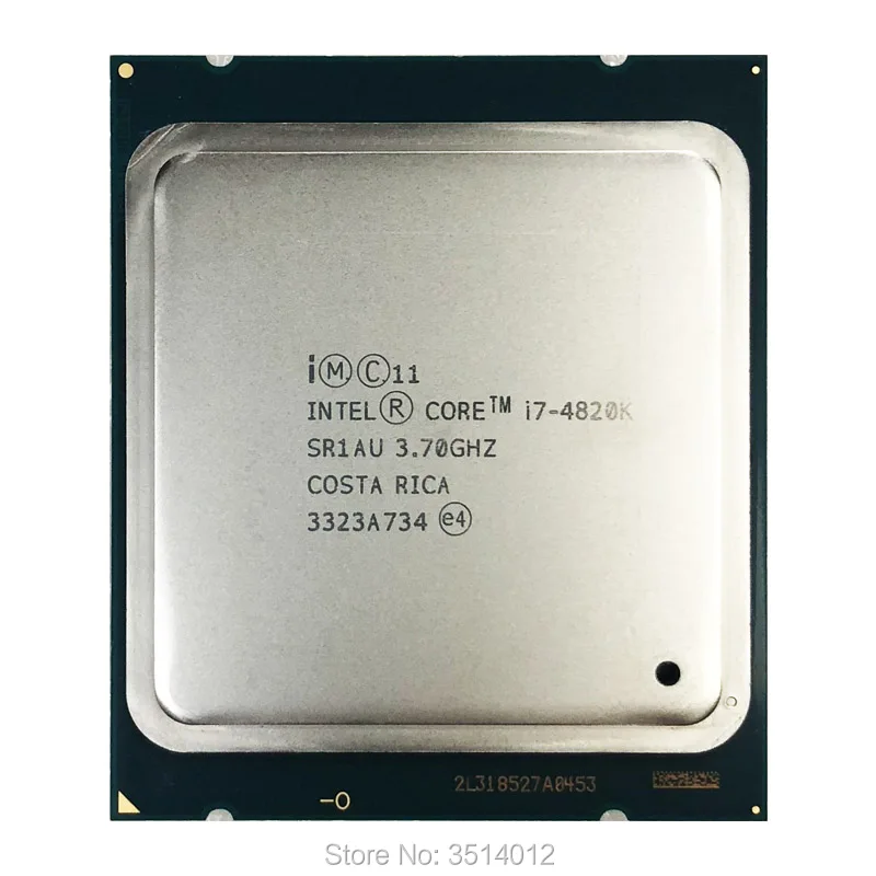 Процессор Intel Core i7-4820K i7 4820K 3 7 ГГц четырехъядерный восьмипоточный ЦПУ процессор 10