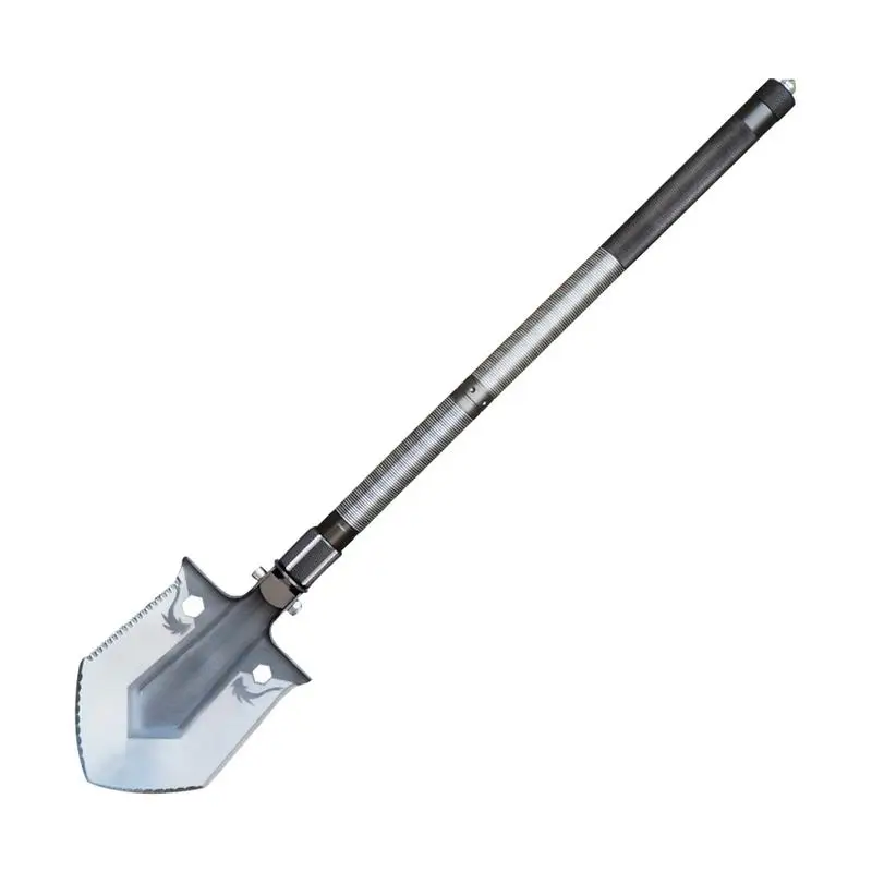 

Multi-Purpose Engineering Shovel Iron Shovel Root-Breaking Folding Survival Shovel With Pickaxe/Hoe/Saw/knife Outdoor Tool