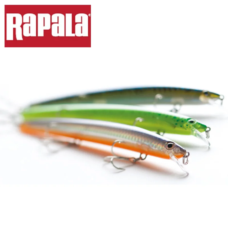 Rapala бренд популярная серия Maxrap Mxr13 13 см 15 г жесткая рыболовная приманка приостанавливающая приманка воблер с высокочастотный крючок VMC