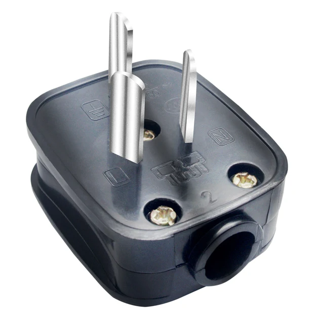 AU Australian CN Chinese AC Electrical Power Rewireable Plug Male W