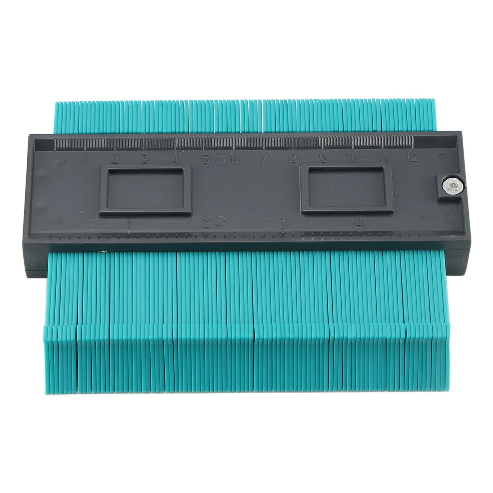 

5inch Contour Profile Gauge Tiling Laminate Tiles Edge Shaping Wood Measure Ruler ABS Contour Gauge Duplicator Dropshipping