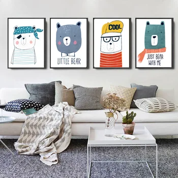 

Animal Pirate Cartoon Anime Posters and Prints Gift Boys Wall Art Canvas Wall Pictures for Living Room Oil Painting Not Framed