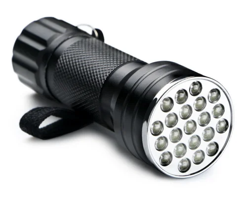 Ультрафиолетовый 21 светодиодный мини-светильник, черный светильник, алюминиевый фонарь светильник, защитный светильник
