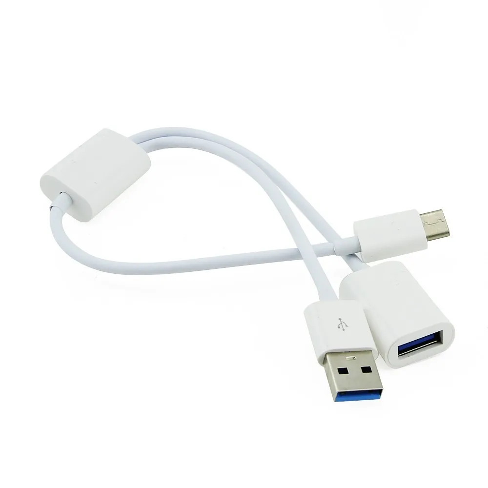 Переходник типа C с разъемом Папа OTG USB 3 0 аксессуары для компьютера разветвитель