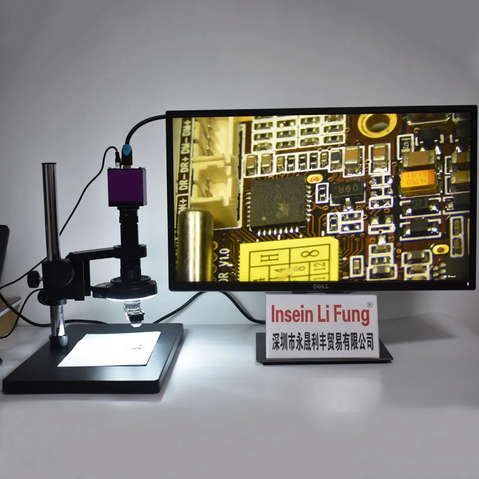 Видеомикроскоп 60 кадров в секунду 1/2 дюйма HDMI + 3D настраиваемое большое поле