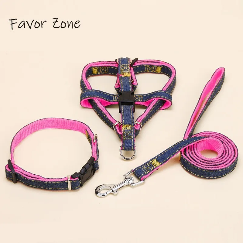 

Nylon Dog Harness Retractable Puppy Leash Adjustable Pet Collar Harness Vest Running Set Small Medium Dogs Cats pets products