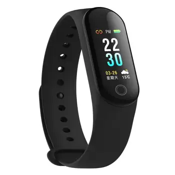 

M30 Smart Bracelet Wristband 0.96in Waterproof Heart Rate Fitness Tracker for Wearable Sports Kit