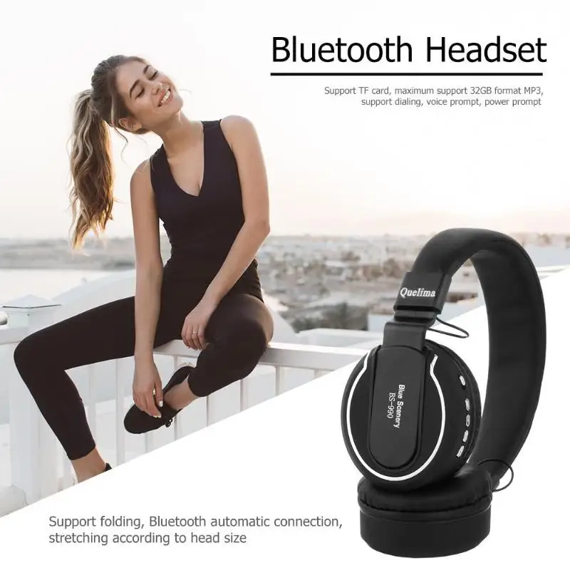 Беспроводная складная игровая гарнитура с Bluetooth для PS4 Mac телефона компьютера