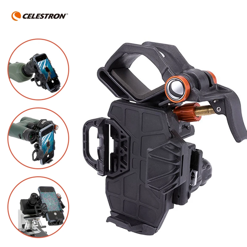 

Celestron NexYZ 3-Axis Universal Smartphone Adapter for Astronomical Telescope binoculars monocular microscope Spotting Scope