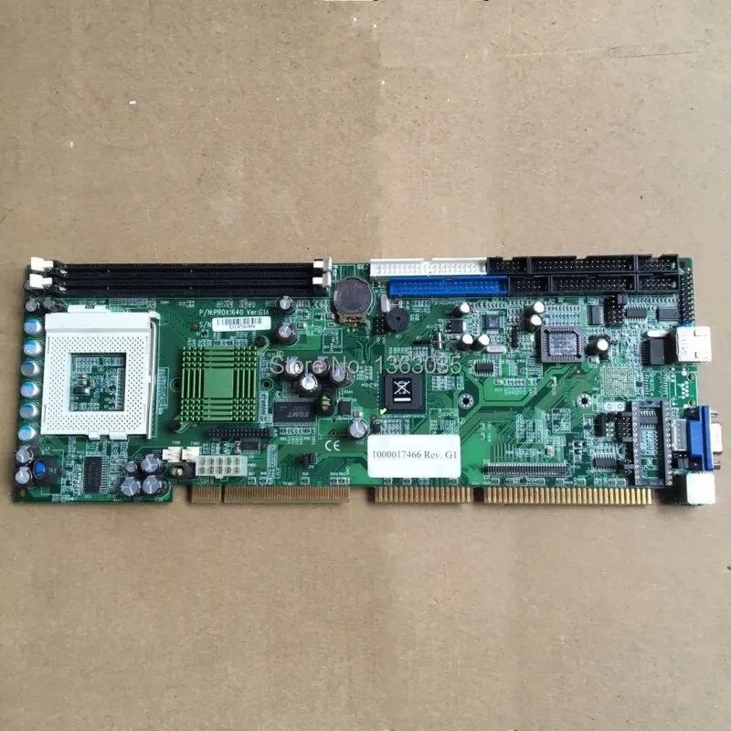 P/N: PROX1640 Ver:G1A Промышленная материнская плата CPU карта протестирована работает |