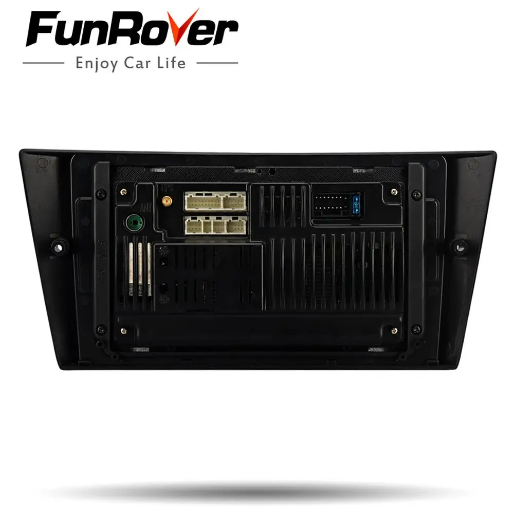 Sale Funrover IPS android 8.0 2 din car dvd radio multimedia player for BMW 320 328 3 Series E90 E91 E92 E93 whit gps tape recorder 5